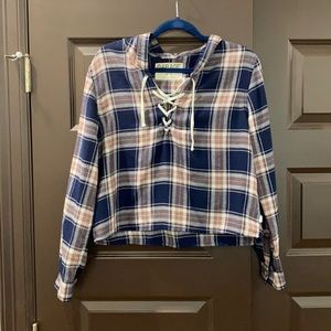 Women’s Flannel hoodie